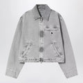 Carhartt WIP W Emery Black/Chalk wash jacket