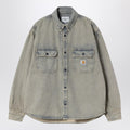 Carhartt WIP Tigan Shirt Jacket Blue/Leather