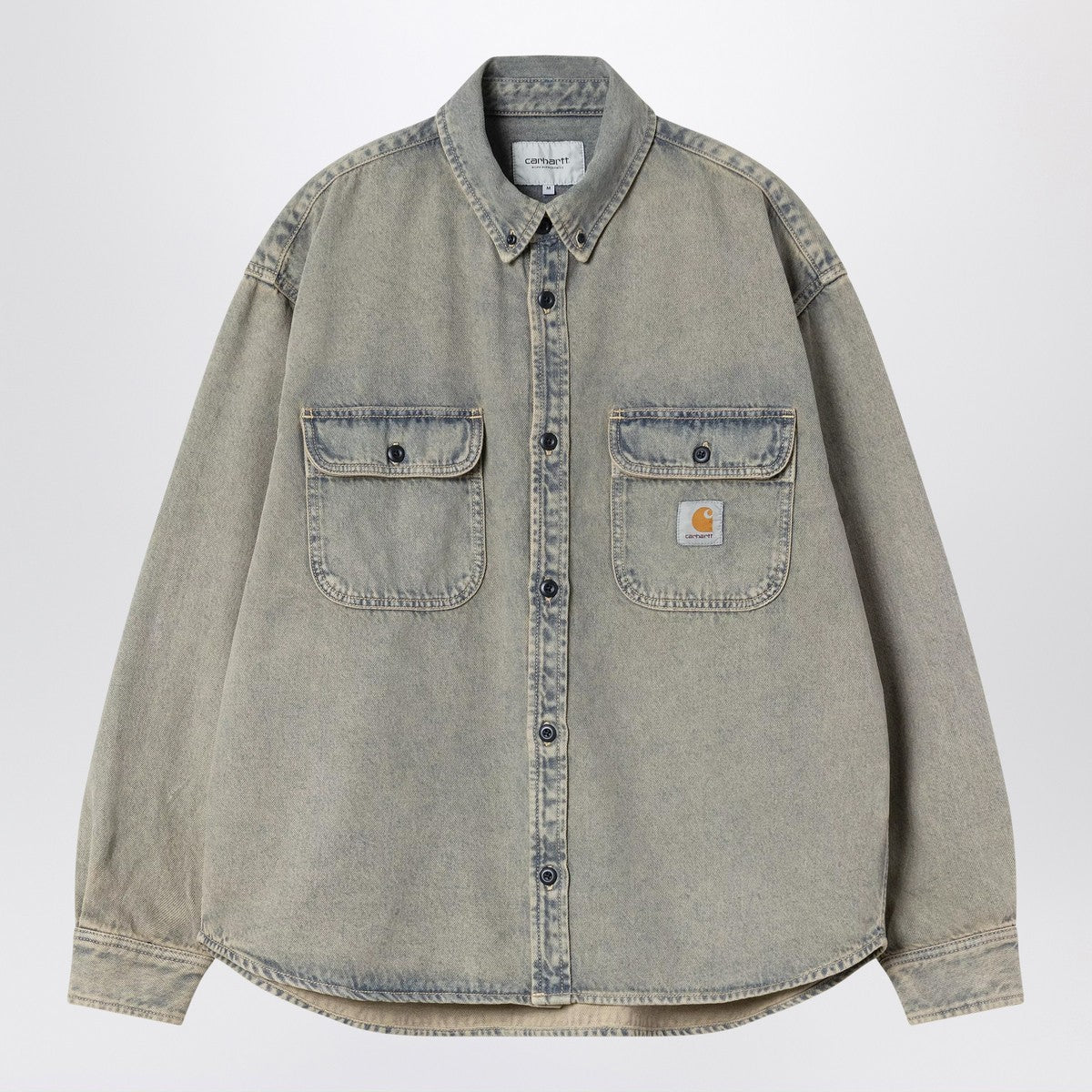 Carhartt WIP Tigan Shirt Jacket Blue/Leather