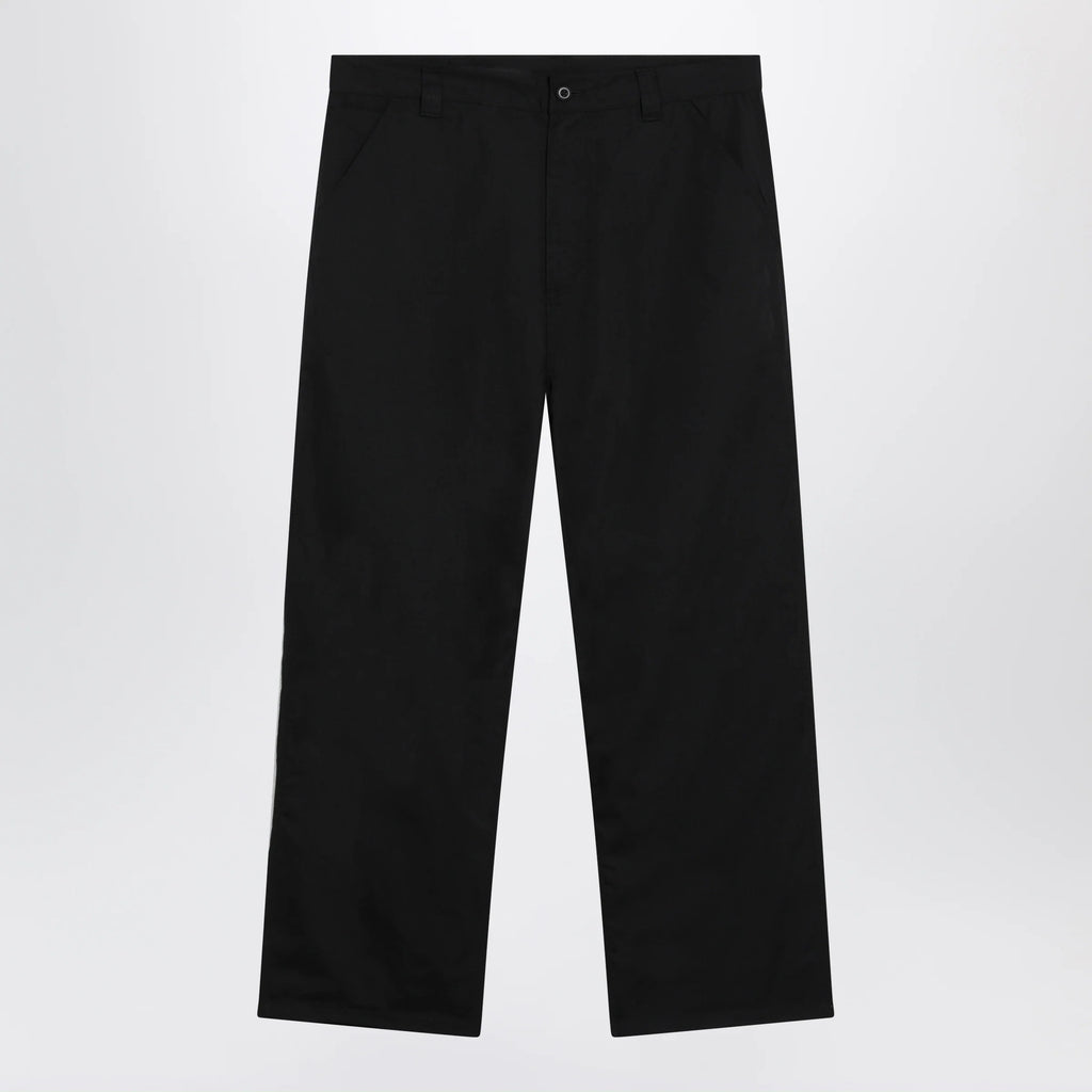 Carhartt WIP Postal Single Knee work pants in poly-cotton black
