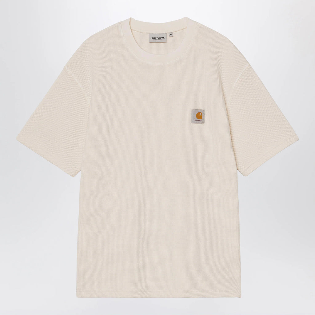 Carhartt WIP S/S Nelson Waffle T-Shirt Natural/Garment dyed