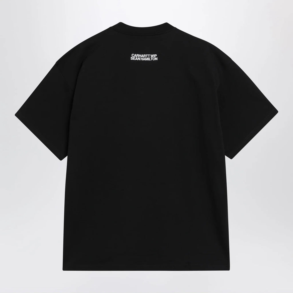 Carhartt WIP S/S Sean Hamilton 02 crewneck T-shirt in organic cotton, black