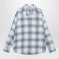 Carhartt WIP Tyers shirt in cotton twill, blue check