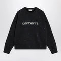 Carhartt WIP Women’s Painter sweatshirt in brushed cotton, black