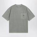 Carhartt WIP Loose Pocket T-shirt in grey cotton jersey
