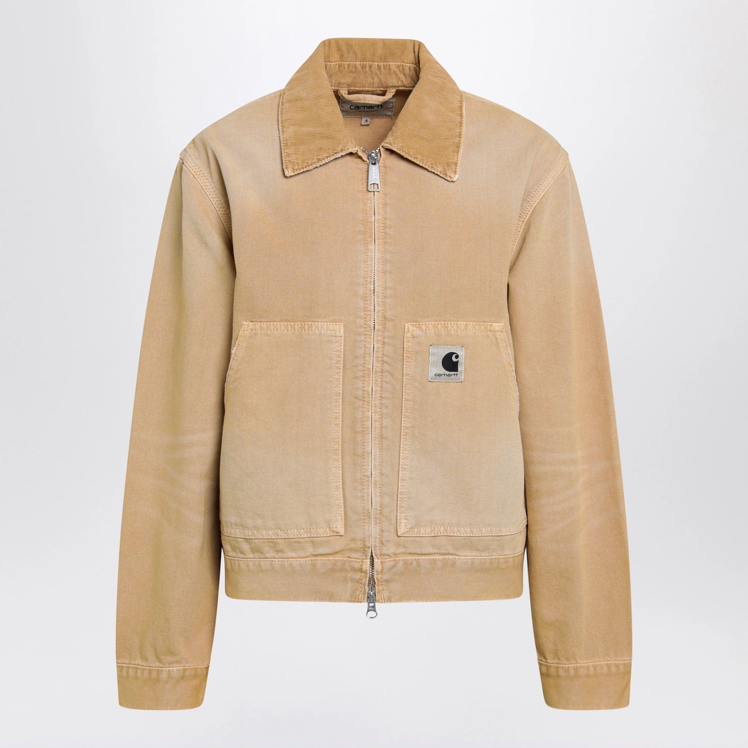 Carhartt WIP Women's OG Arcan jacket in Dearborn canvas dusty brown