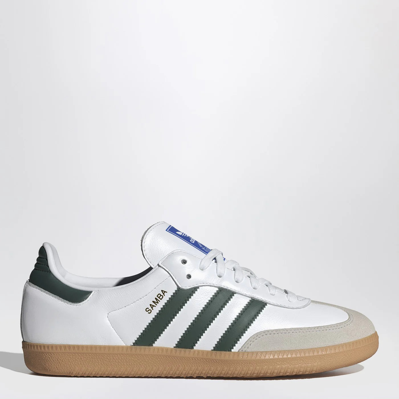 adidas Originals Low Samba OG white/green trainer