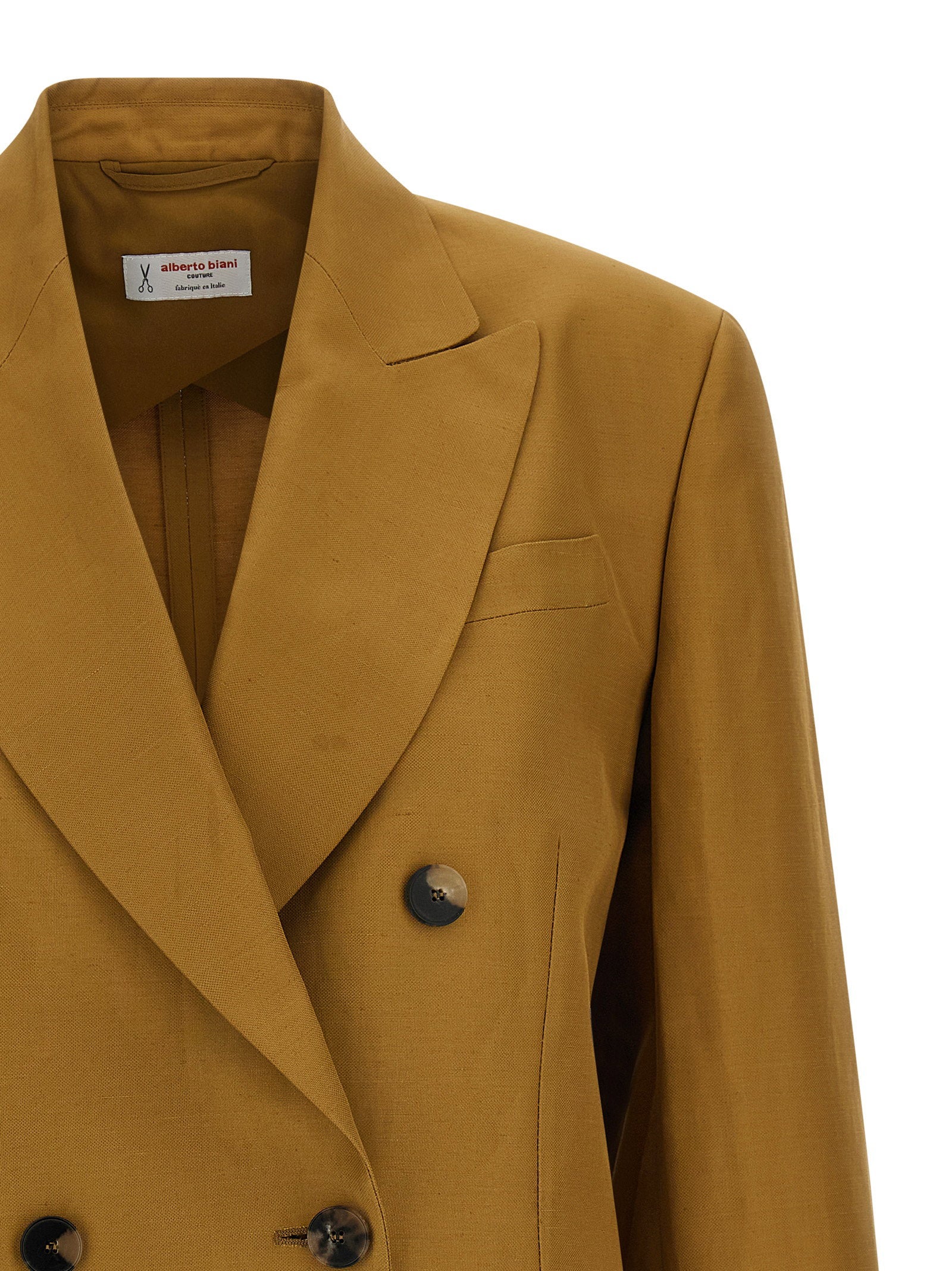 Alberto Biani Linen Viscose Blazer