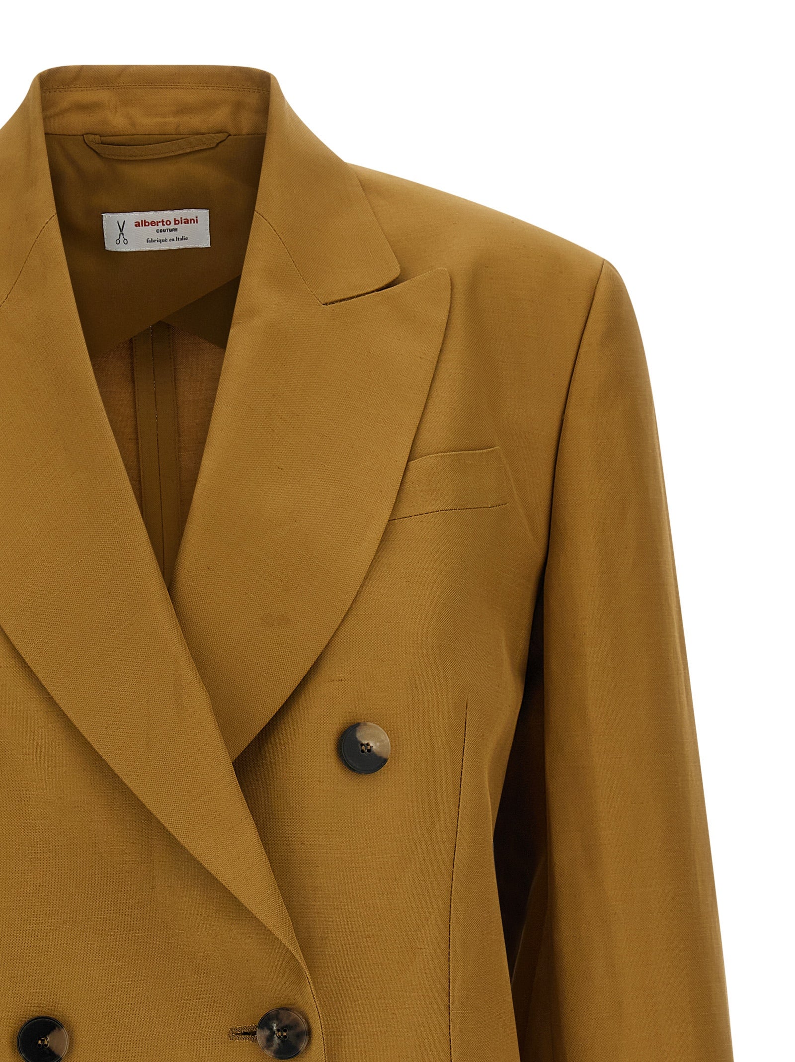 Alberto Biani Linen Viscose Blazer