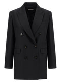 Alberto Biani Linen Viscose Blazer