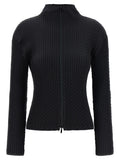 Issey Miyake Sleek Pleats Cardigan