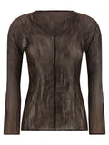 Issey Miyake Chiffon Twist 1 Top