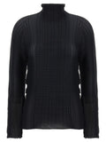 Issey Miyake Wooly Pleats Blouse