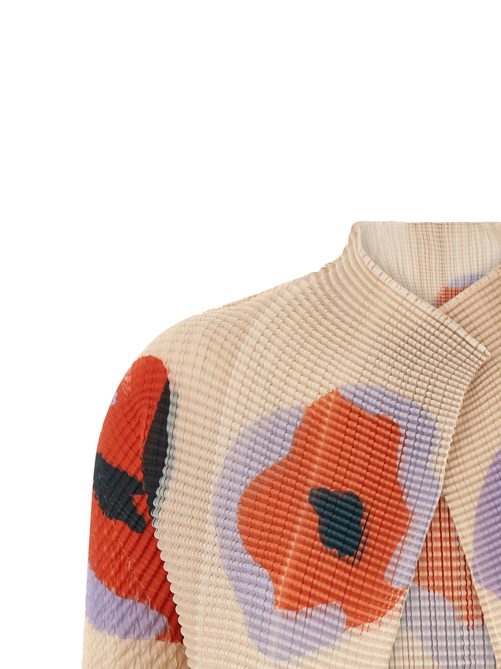 Issey Miyake Verve Pleats Top Cardigan