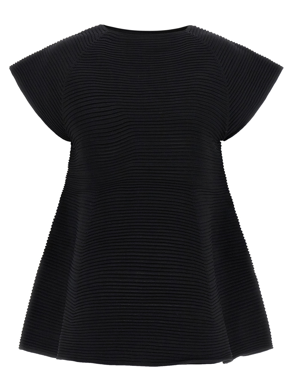 Issey Miyake Corrugated Knit Dress