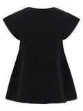 Issey Miyake Corrugated Knit Dress