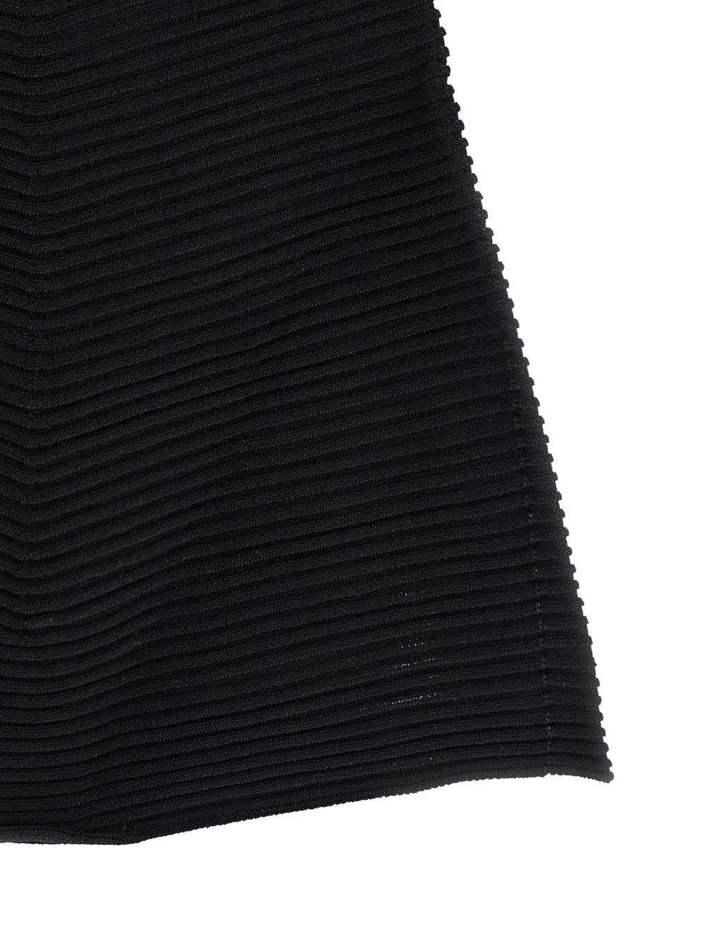 Issey Miyake Corrugated Knit Dress