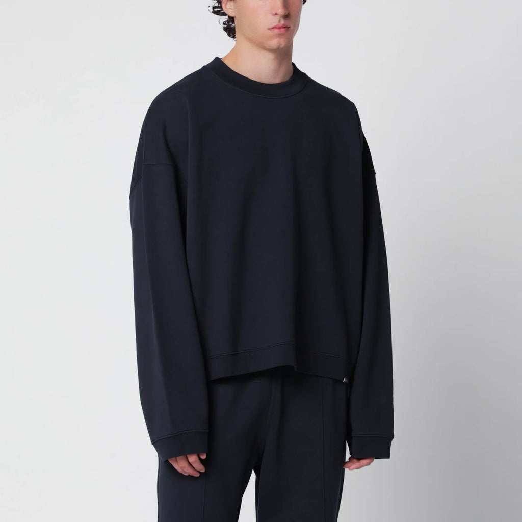 Represent Midnight navy cotton crew-neck sweatshirt