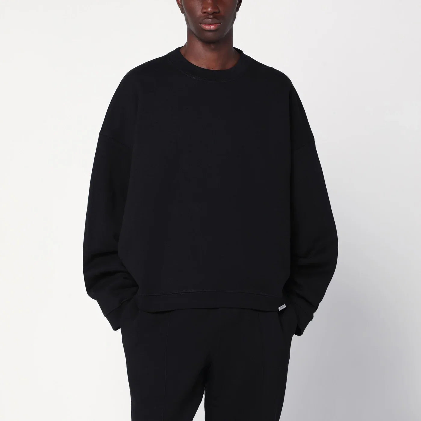 Represent Black crew neck sweatshirt