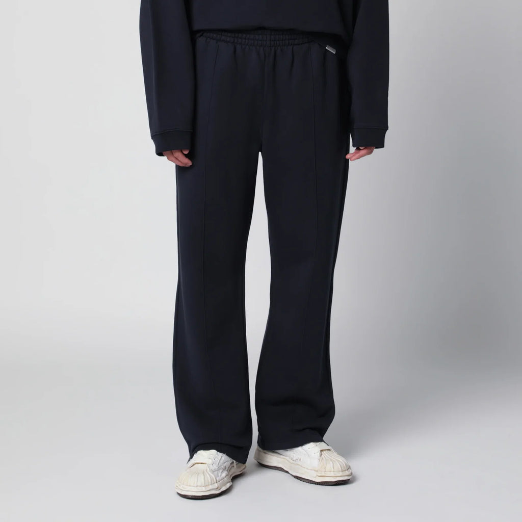 Represent Midnight blue cotton jogging trousers