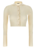 Jil Sander Ribbed Cardigan