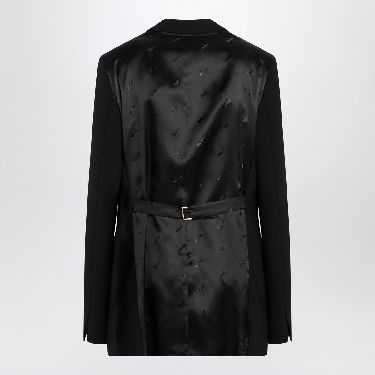 Moschino Black single-breasted jacket