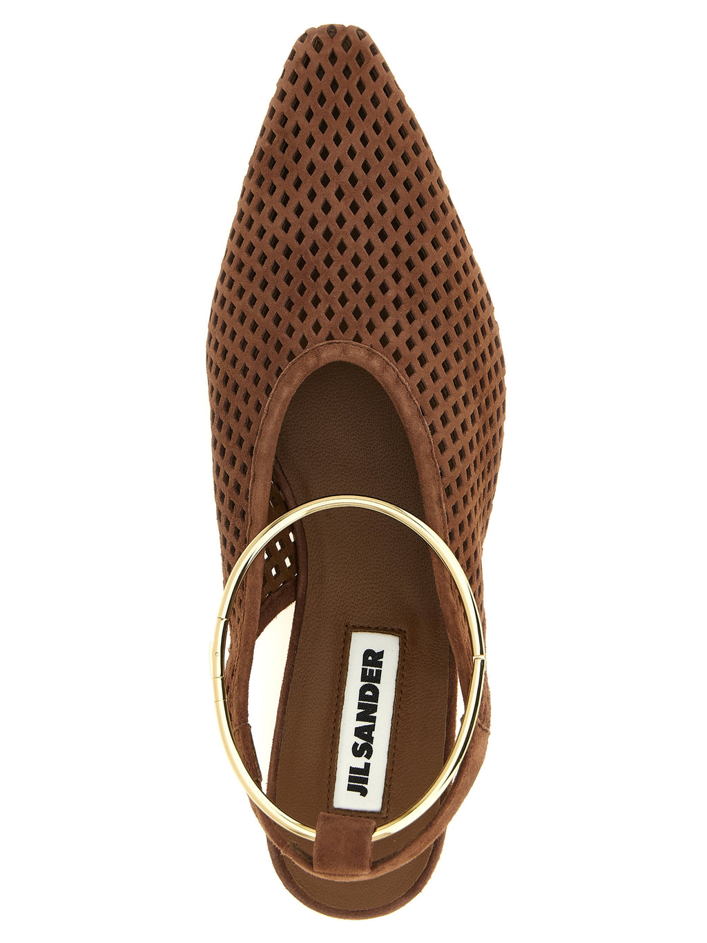 Jil Sander Sling Back Ballet Flats