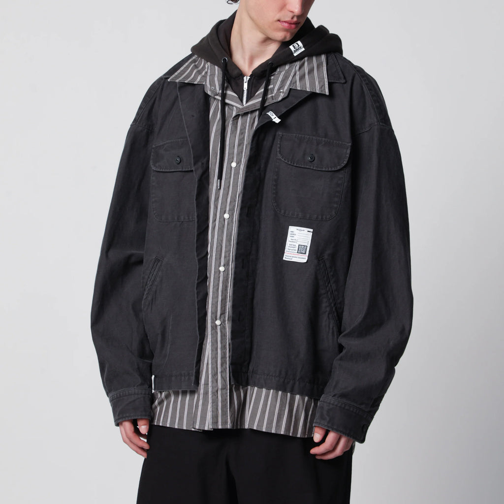 Maison MIHARA YASUHIRO Three-layer cotton shirt