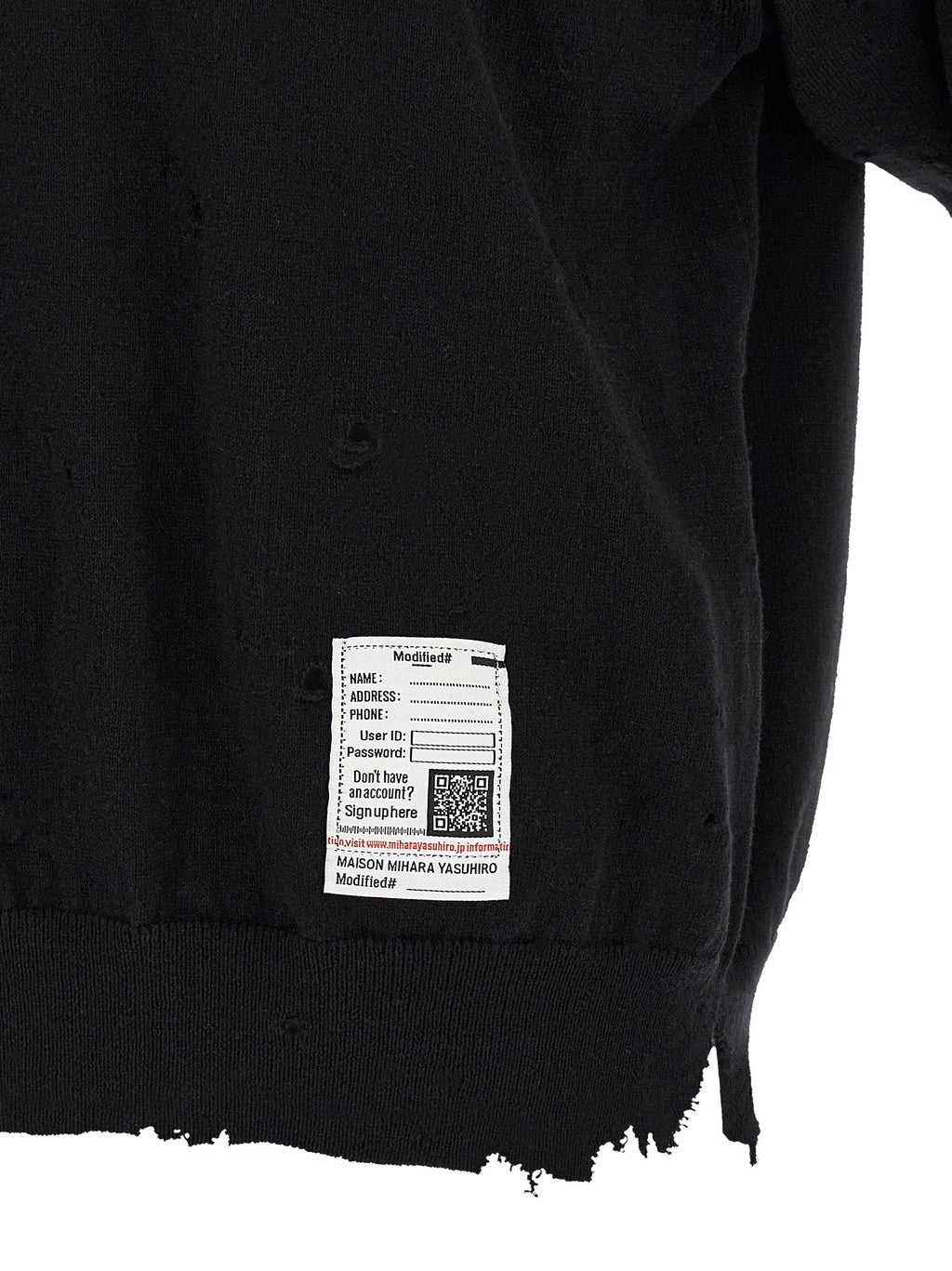 Maison Mihara Yasuhiro Embroidery Polo Shirt