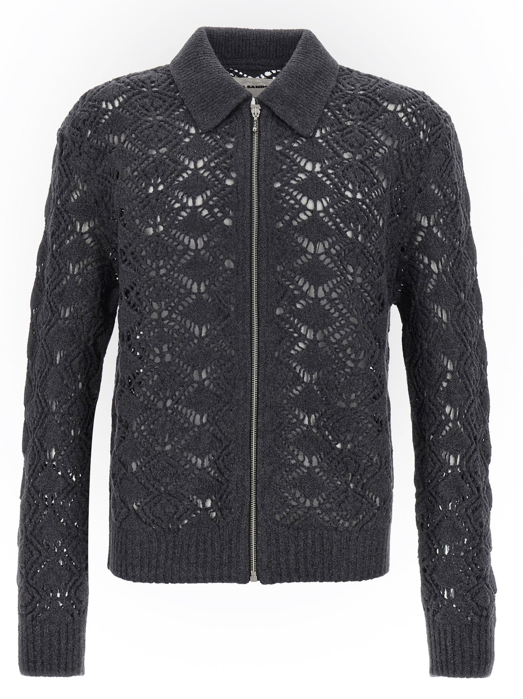 Jil Sander Openwork Wool Cardigan
