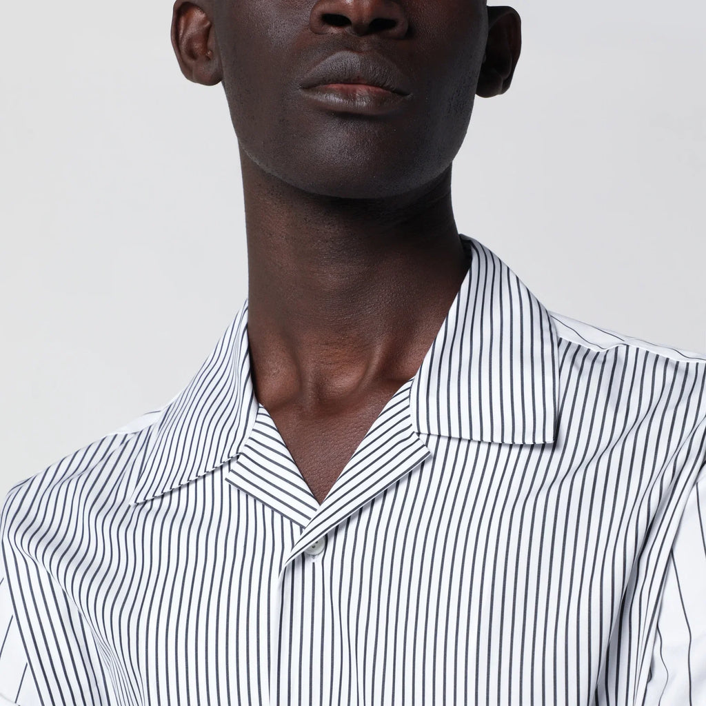 Jil Sander Shirt in lightweight striped cotton