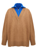 Jil Sander Half Zip Sweater