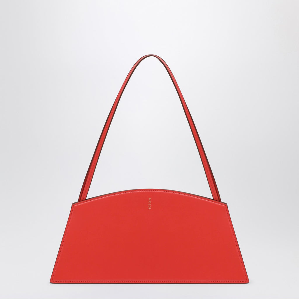 Noesi Jade poppy red leather bag