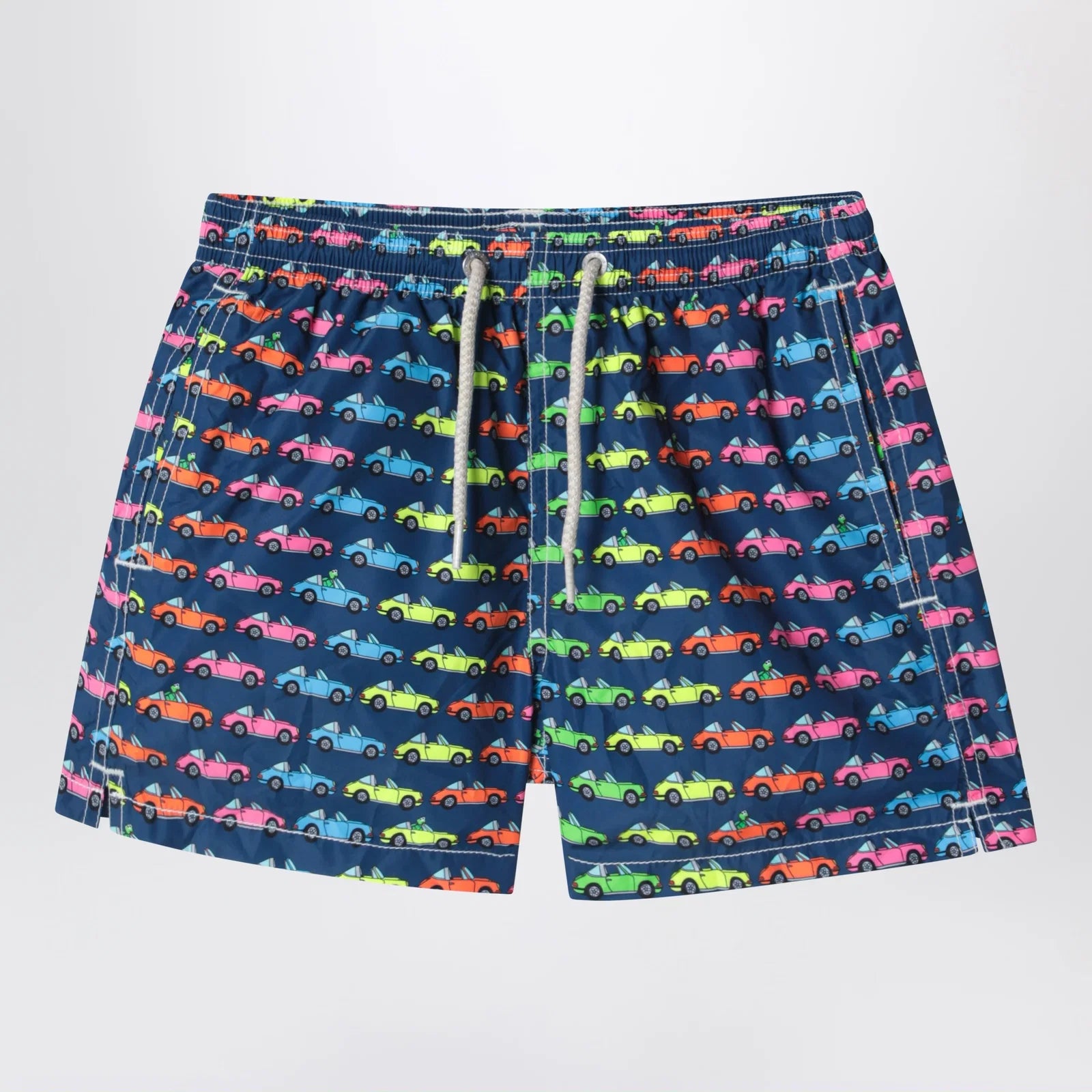 MC2 Saint Barth Jean swim shorts with car print