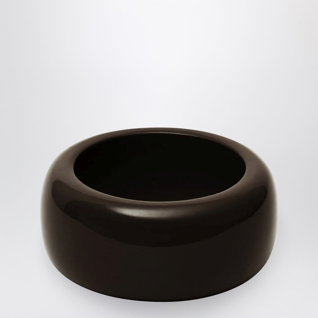 The Frankie Shop Glossy TFS bracelet in brown