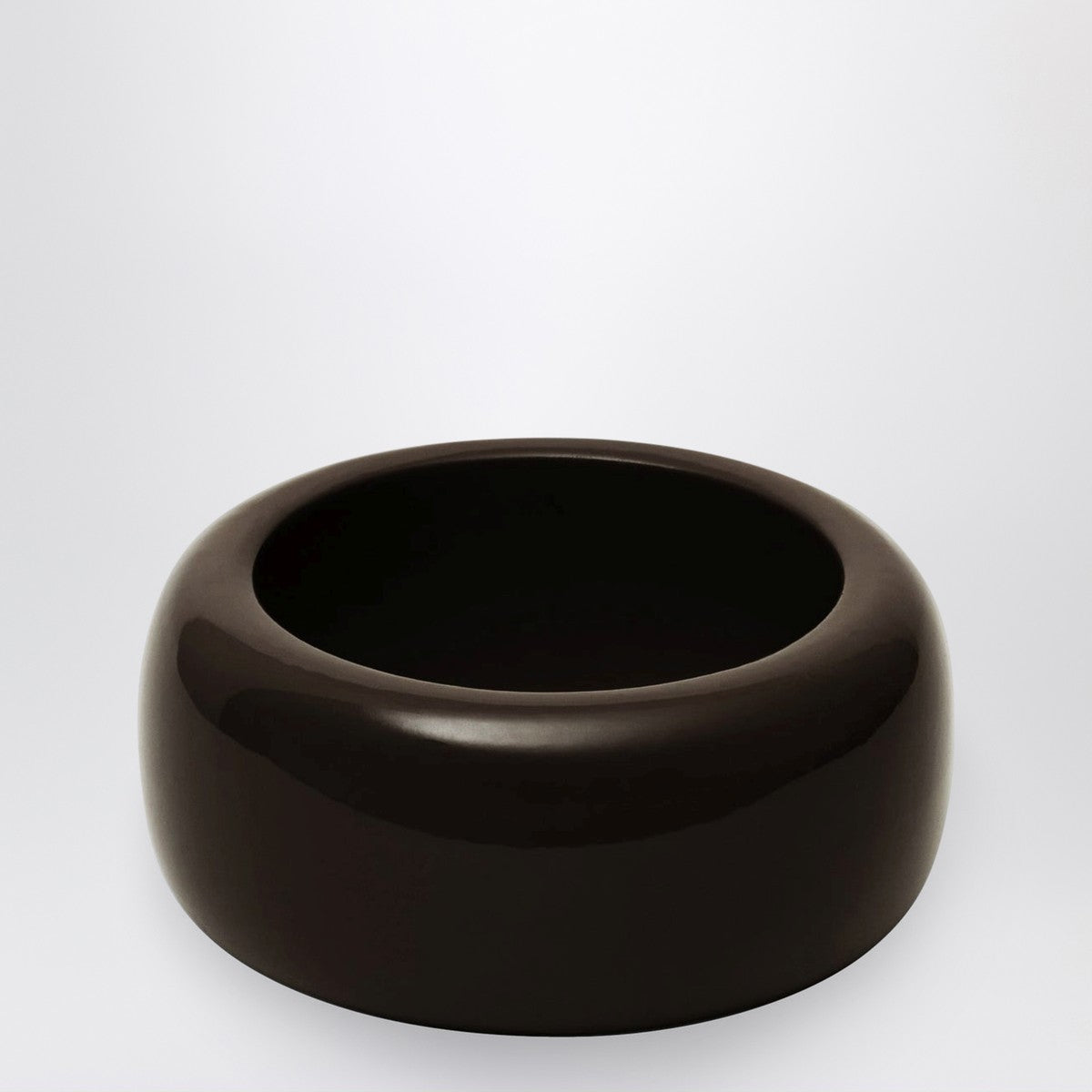 The Frankie Shop Glossy TFS bracelet in brown