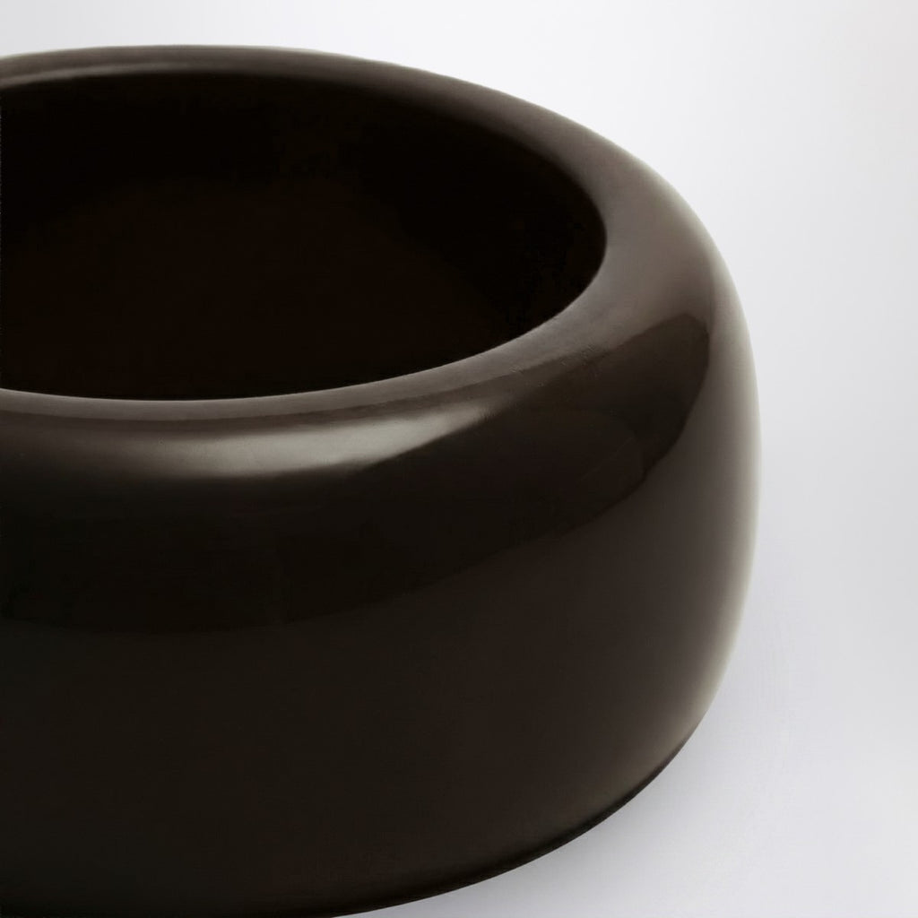 The Frankie Shop Glossy TFS bracelet in brown