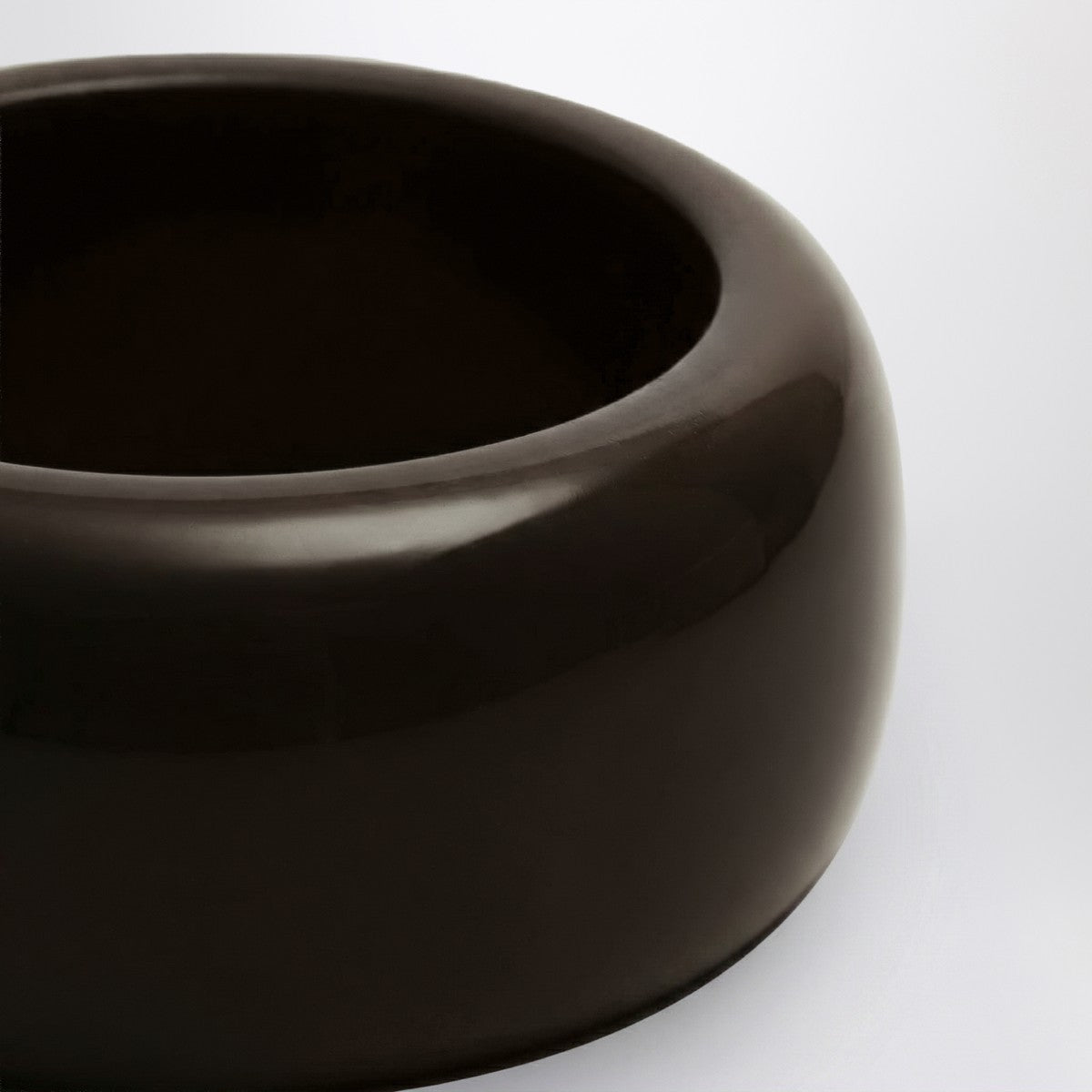 The Frankie Shop Glossy TFS bracelet in brown