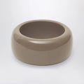 The Frankie Shop Glossy TFS bracelet in taupe