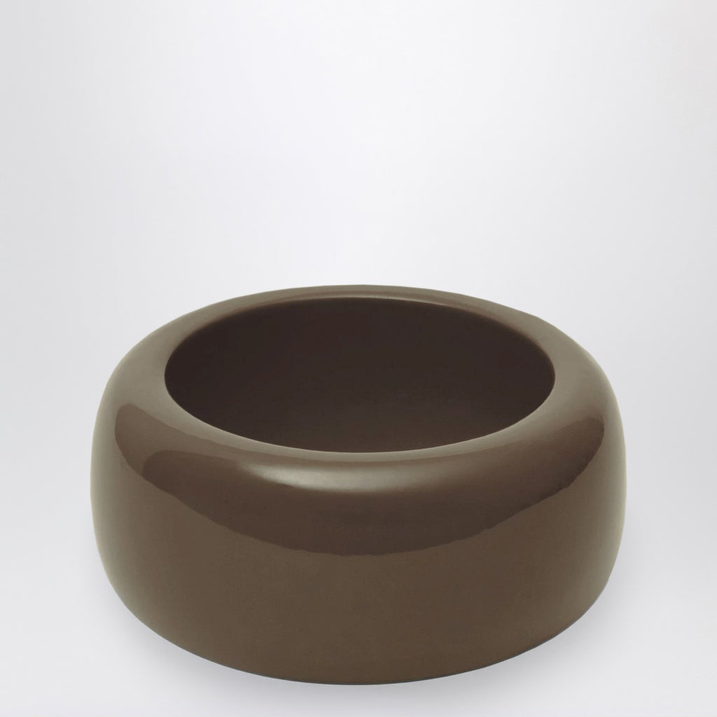 The Frankie Shop Glossy TFS bracelet in khaki