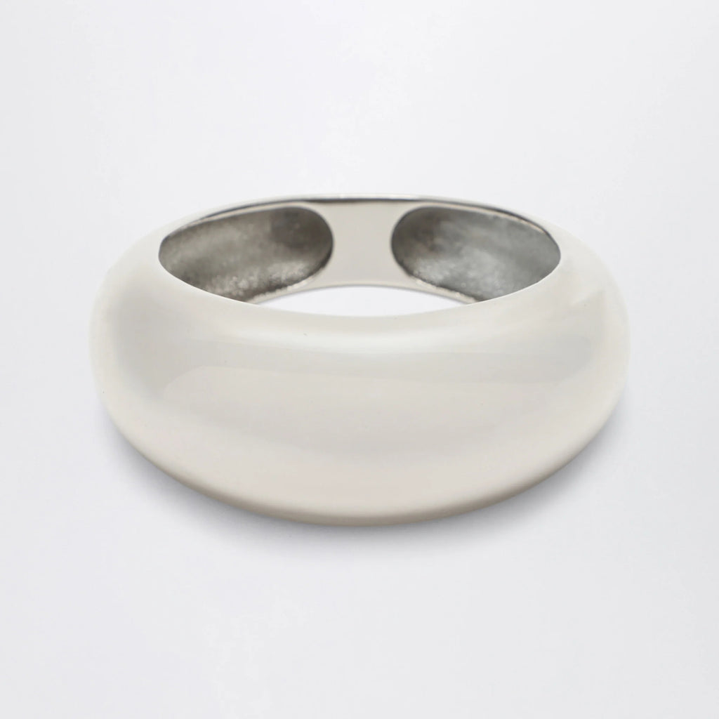 The Frankie Shop Silver-tone metal cuff bracelet