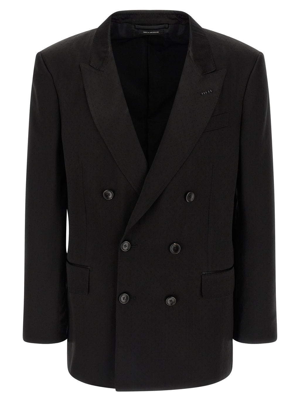 Tom Ford Tone-on-tone Polka Dot Blazer