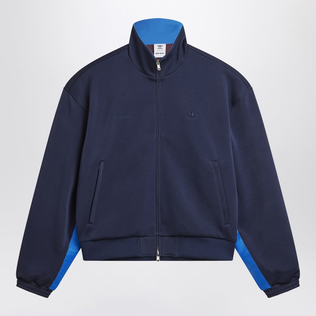 adidas by Wales Bonner Navy blue zip hoodie