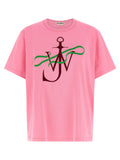 J.w.anderson Ribbon Anchor T-shirt