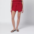 ISABEL MARANT Berenice cherry-coloured jersey miniskirt