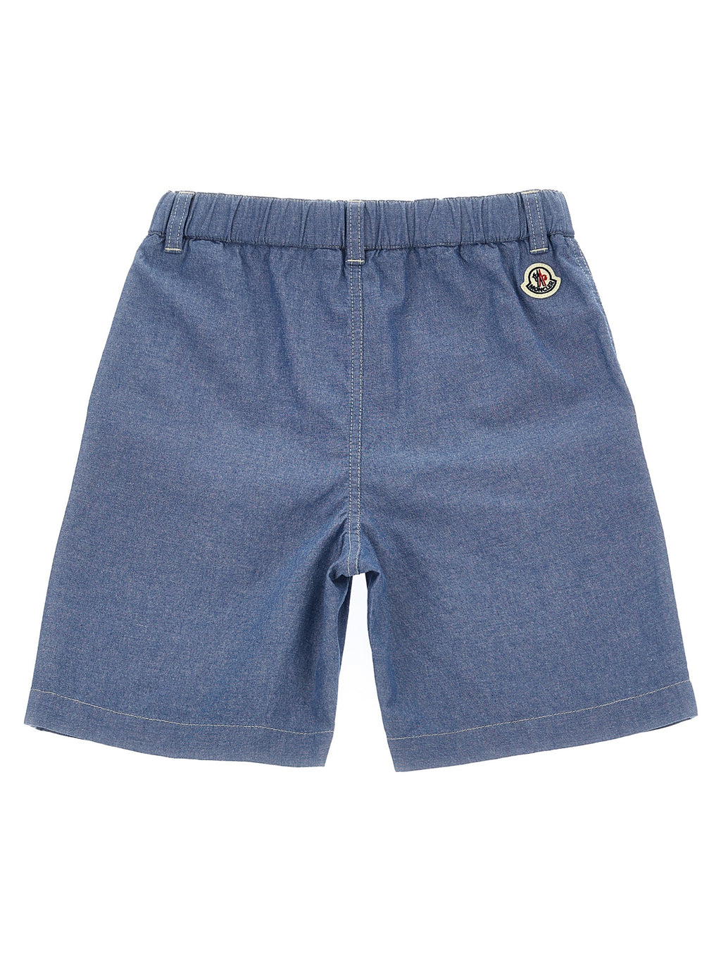 Moncler Enfant Denim Bermuda Shorts