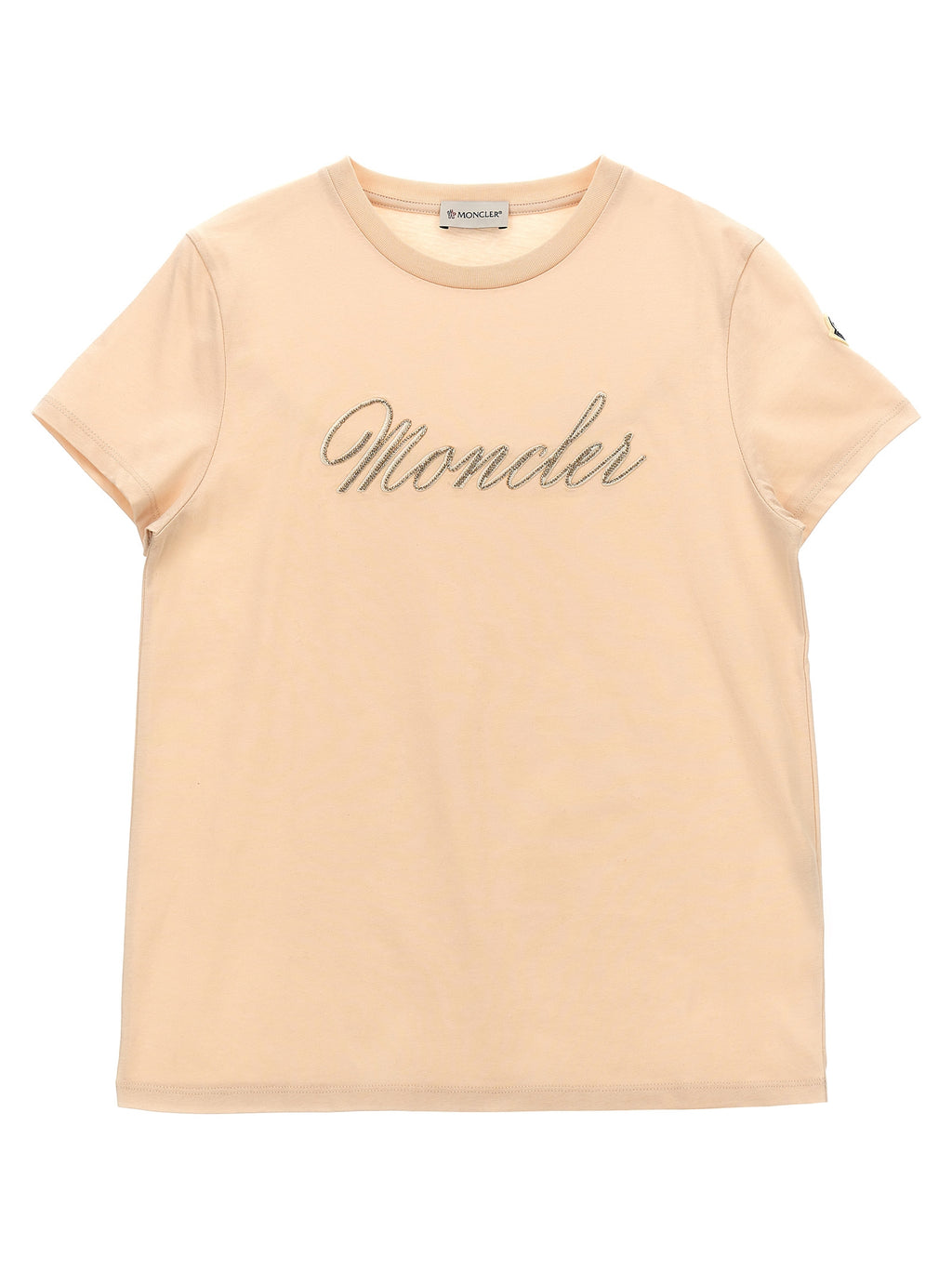 Moncler Enfant Logo Embroidery T-shirt
