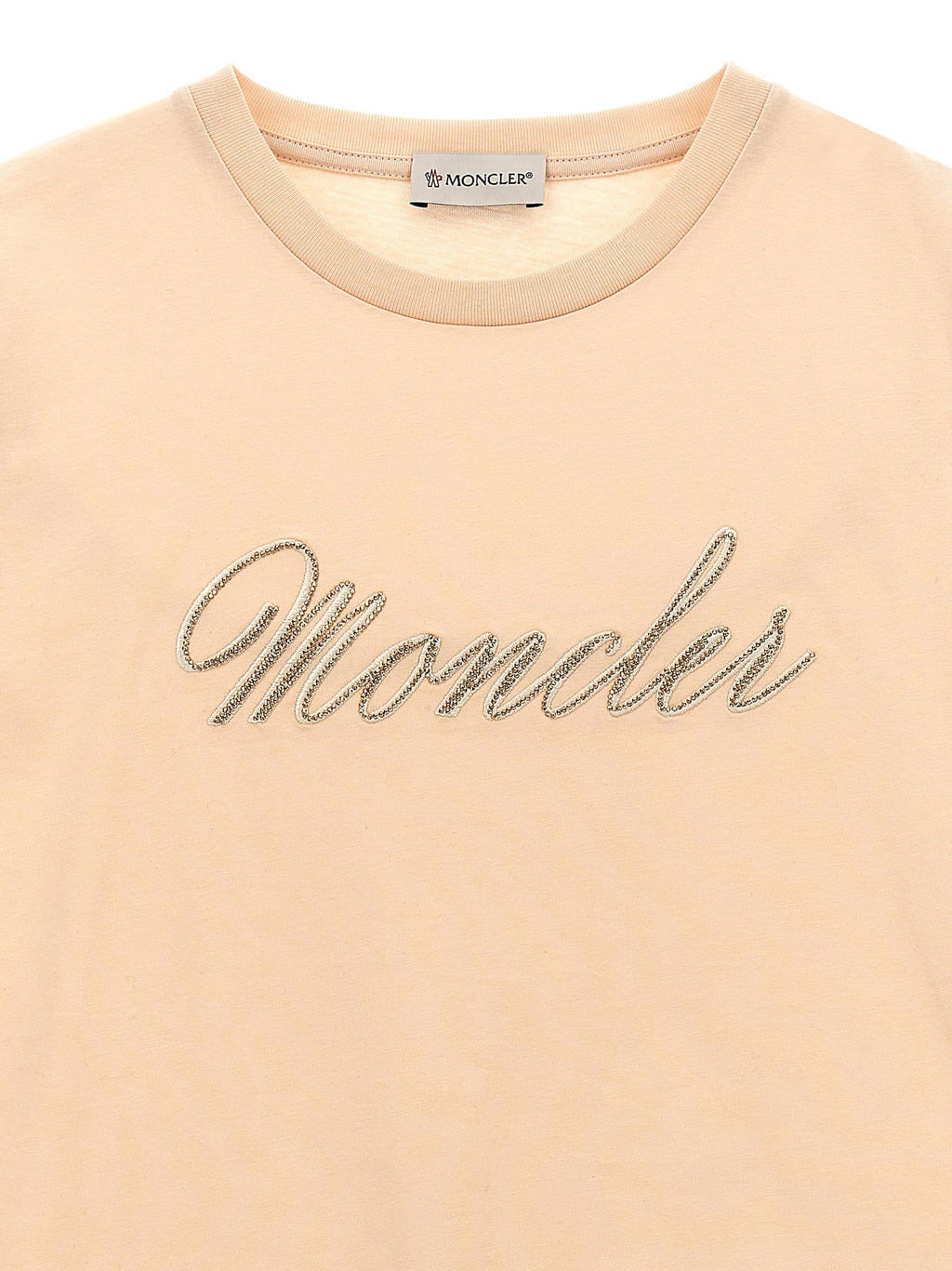 Moncler Enfant Logo Embroidery T-shirt