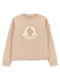 Moncler Enfant Rhinestone Logo Sweatshirt