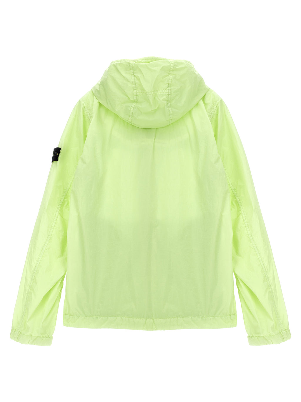 Stone Island Junior Logo Badge Hooded Jacket